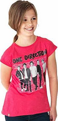 Girls Pink T-Shirt - 12-13 Years