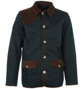 Jaywick Quilt Navy Jacket