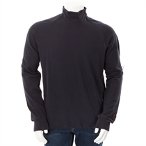 one true saxon Zip Through Jumper Navy