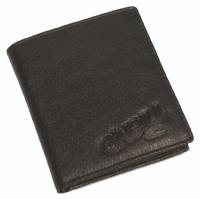 BASIC LEATHER WALLET - BLACKOUT