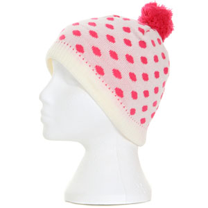 ONeill Ladies Bella Bobble beanie - Powder White