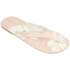 Ladies ONeill Gritt Flip Flops. Soft Pink