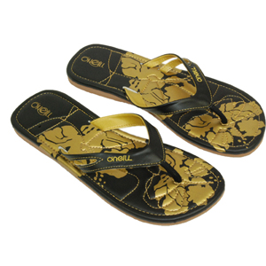 Ladies ONeill Gritt Metalic Flip Flops. Frozen