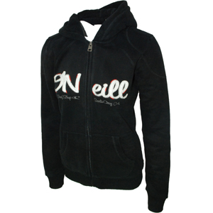 Ladies ONeill Sophie Full Zip Thru Hoody. Black