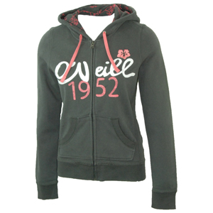 Ladies ONeill Spinel Full Zip Hoody. New Steel