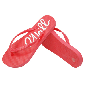 Ladies ONeill Tania Flip Flops. Deep Flamingo