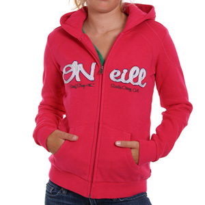 Sophie Zip hoody - Pink