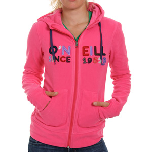 Suzorite Zip fleece hoody - Pink