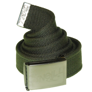 Mens ONeill Web Belt. Dill Green