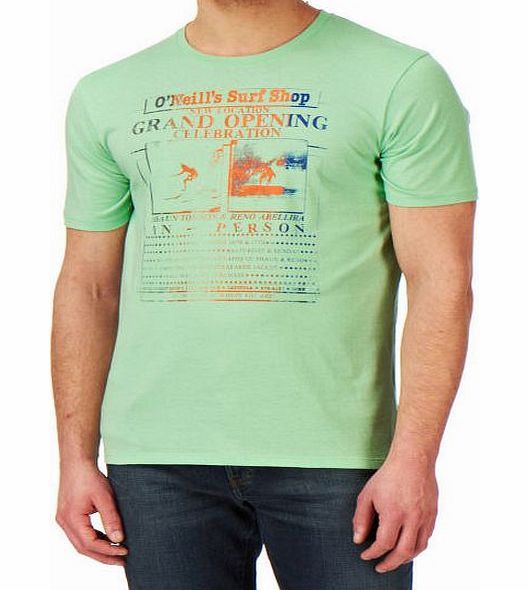 Mens ONeill Lm Grand Opening T-shirt - Hemlock