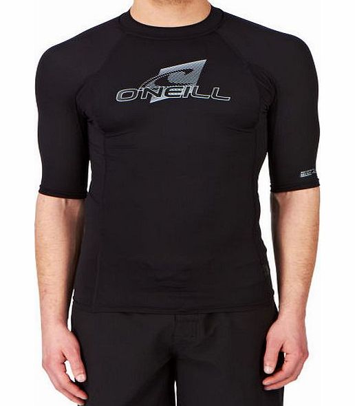 O`Neill Mens ONeill Skins Short Sleeve Crew Rash Vest