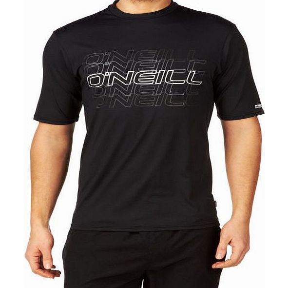 O`Neill Mens ONeill Solid Short Sleeve Rash Vest -