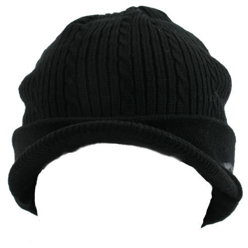 O`Neill Mens O`Neill Visor Beanie 901 Black Out