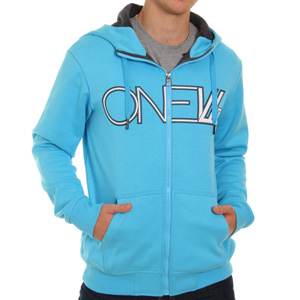 Union Fleece lined zip hoody - Aquarius