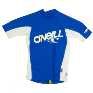 Youth ONeill Skins 6oz SS Turtle Neck Rash Tee.