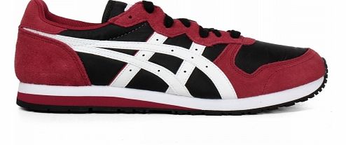 Onitsuka Tiger OC Runner Black/Red Nylon Trainers