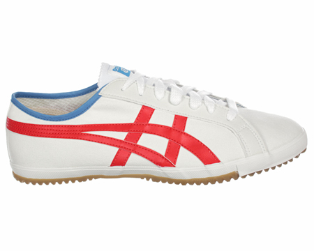 Retro Glide White/Red Canvas