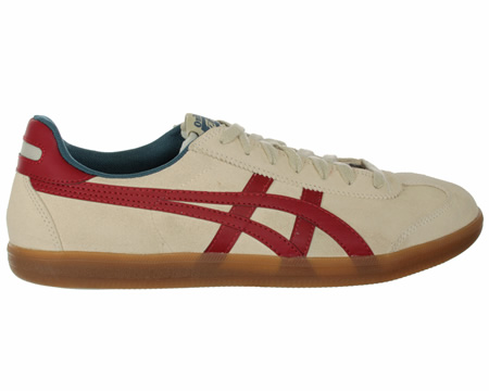 Tokuten Birch/Red Suede Trainers