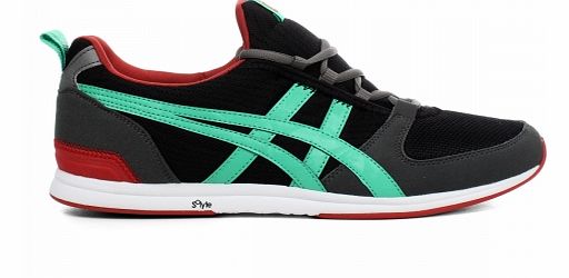 Onitsuka Tiger Ult Racer Black/Mint Mesh Trainers