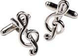 Treble Clef Cufflinks