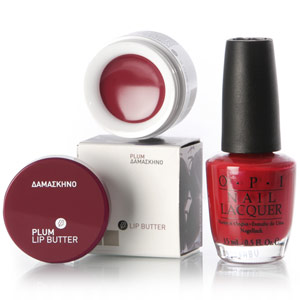 OPI and Korres Finishing Touches Duo - Plum