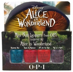 OPI. OPI ALICE IN WONDERLAND MINI COLLECTION (4