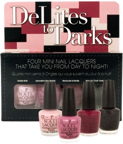 OPI. OPI DELITES TO DARKS (4 PRODUCTS)