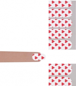 OPI. OPI NAIL APPS - HEARTS (16 STRIPS)