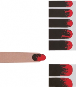 OPI. OPI NAIL APPS - INFERNO (16 STRIPS)