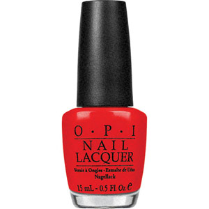 OPI Red My Fortune Cookie