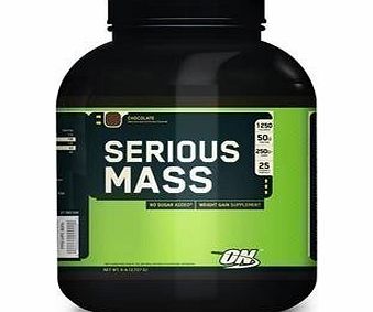 Optimum Nutrition Serious Mass, Chocolate - 2720g by Optimum Nutrition M