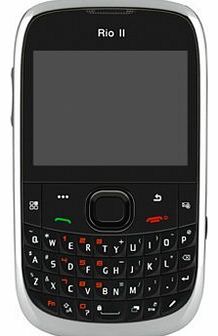 Rio II Pay As You Go Mobile Phone - Black