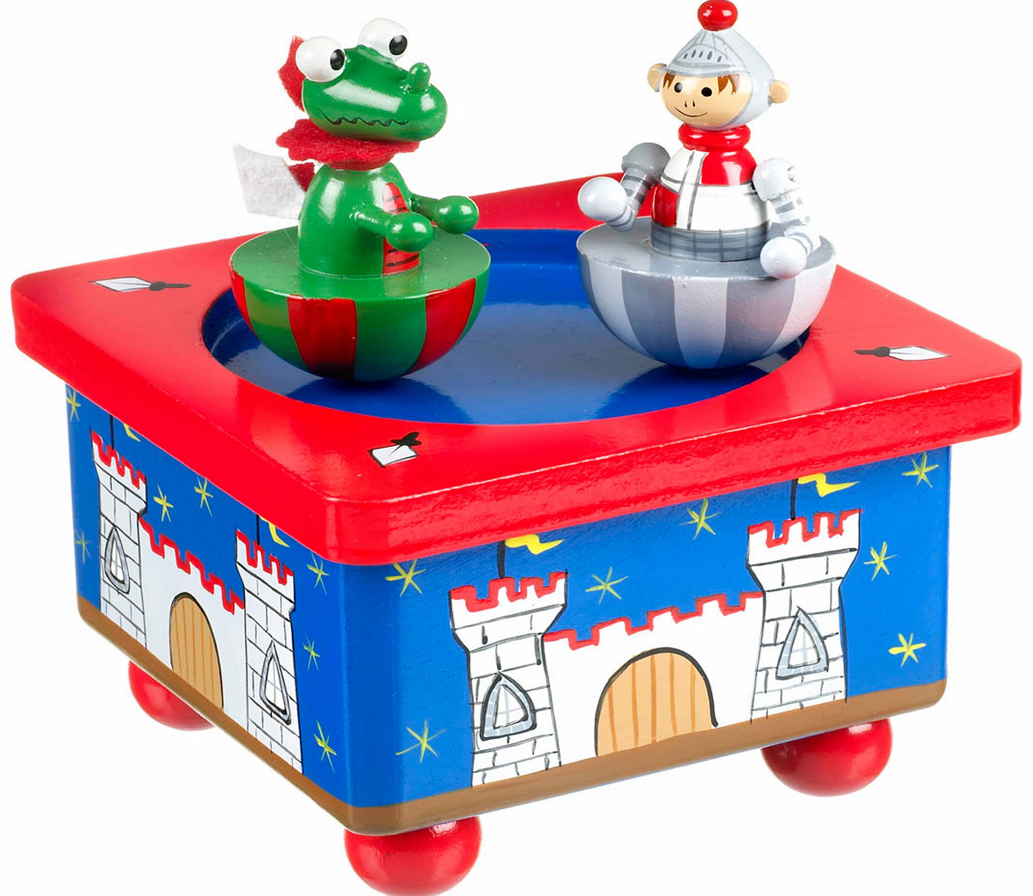 Knight & Dragon Music Box