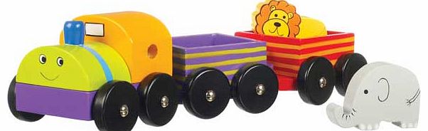 Orange Tree Animal Train