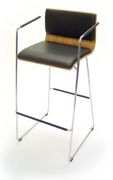 Peak Showood Armed Stool with Pads - From Orangebox