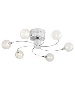 Orb 6 Light Ceiling Light