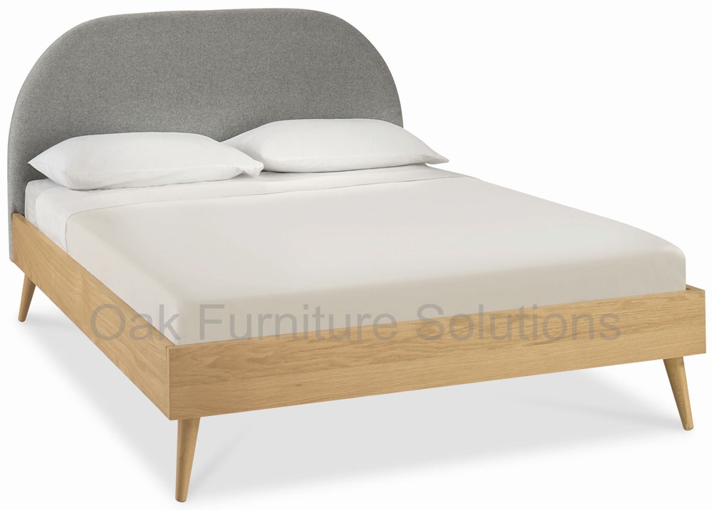 Orbit Oak Bedstead - Double or King Size (Double)