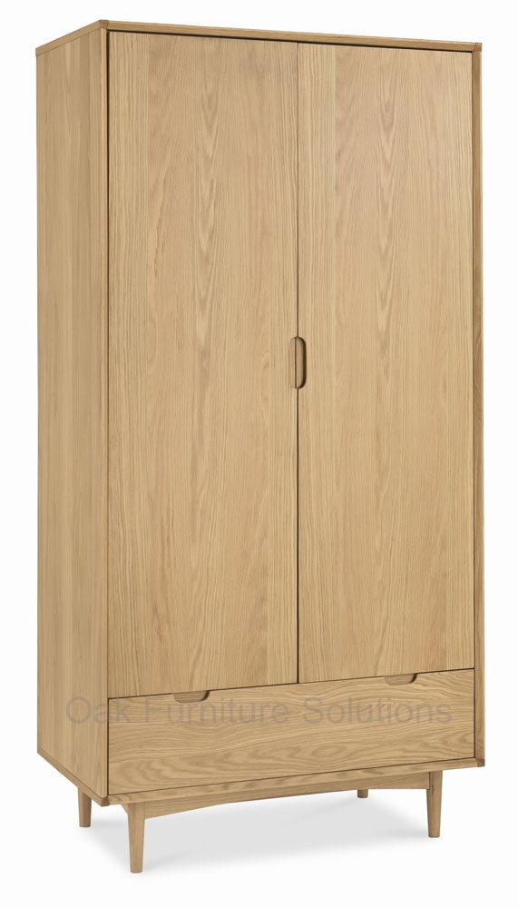 Orbit Oak Double Wardrobe