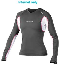 Womens Training Thermal Run Top - Medium