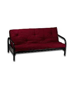 Oregon Black Futon and Wine Mattress