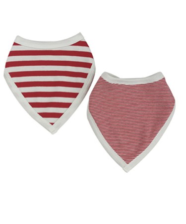 Red Reversible Bandanna Bib