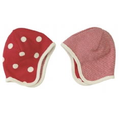 Spotty-Striped Reversible Hats