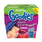 Case of 6 Organix Fruit Wobbler - Raspberry 4x95g