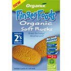 Organix Case of 6 Organix Soft Rusks 175g