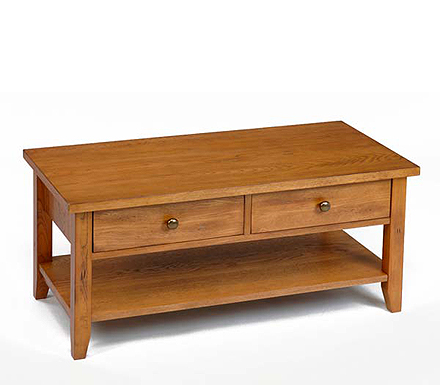 Origin Red Greenham Oak Coffee Table