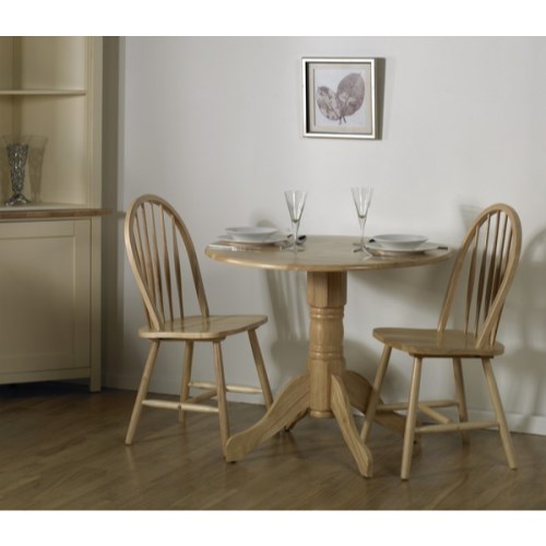 Origin Red Lingfield Drop Leaf Round Dining Set