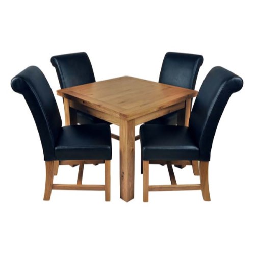 Origin Red UK Ltd Origin Red Newland Oak Extending Dining Set with