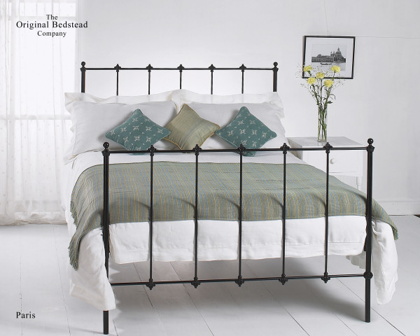 Paris Cast Iron Bed Double 135cm