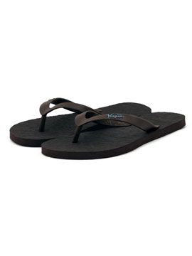 Brown Thong Flip Flops