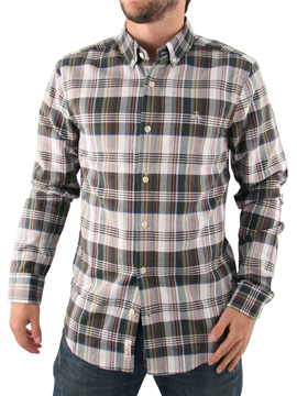 Dark Spruce Check Long Sleeved